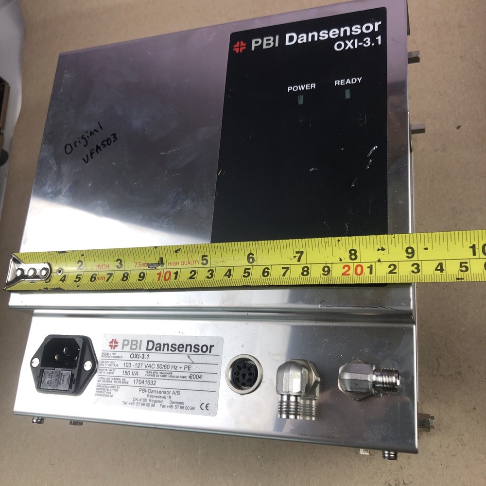 PBI Dansensor OXI-3.1 Oxygen Sensor Indicator, Gas Analyzer