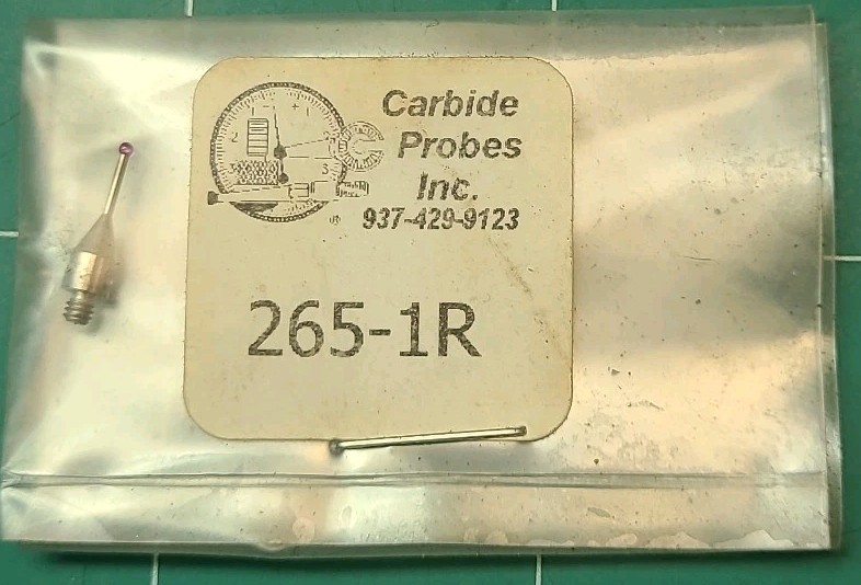 Carbide Probe 265-1R 1mm CMM Ruby Ball  Probe Tip