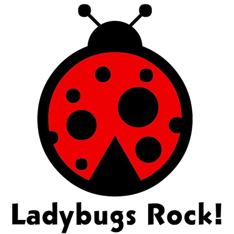 CafePress Ladybugs Rocks! 10" Wall Clock (322437432)