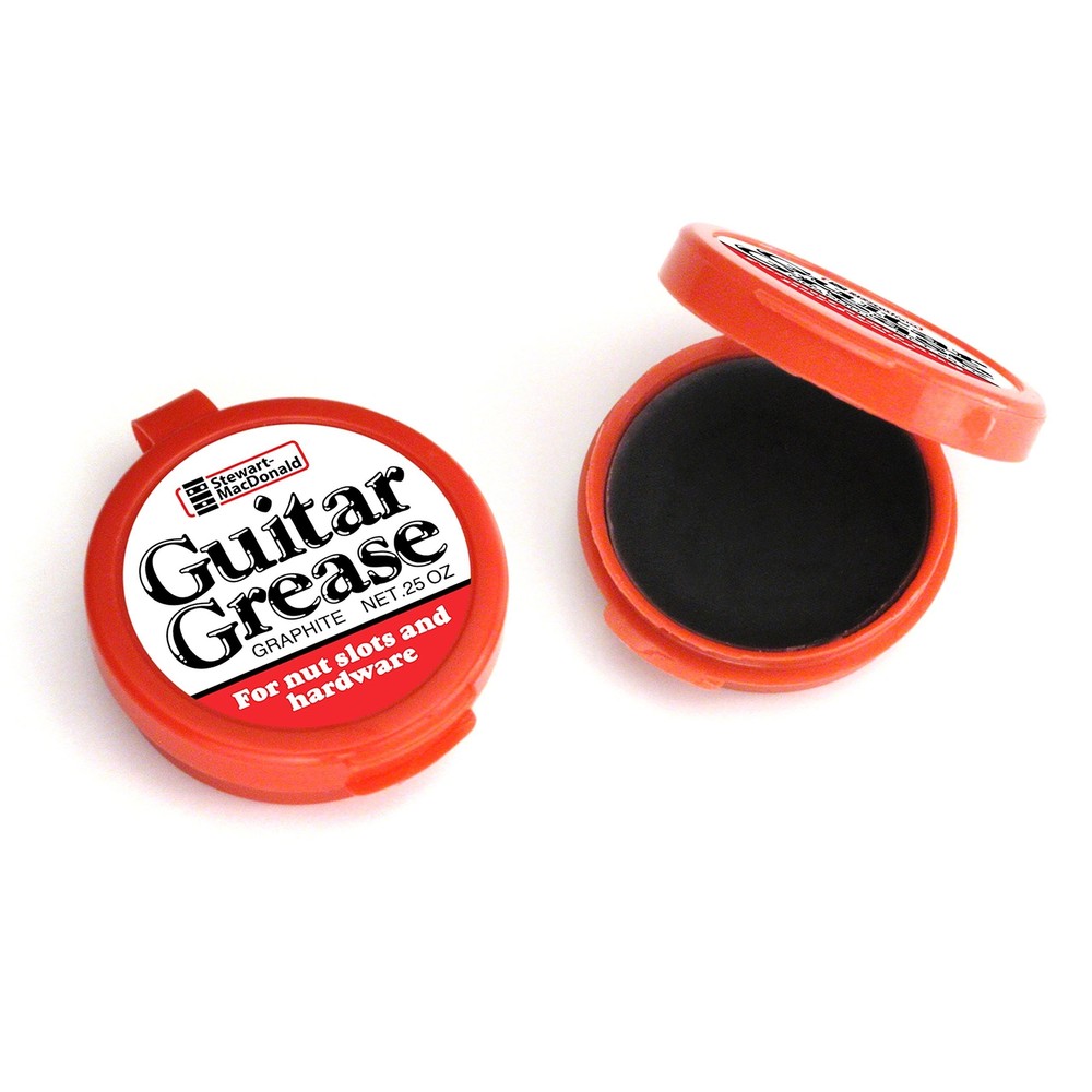 StewMac Guitar Grease Graphite Lubricant Paste for Nut and Saddle Slots,...