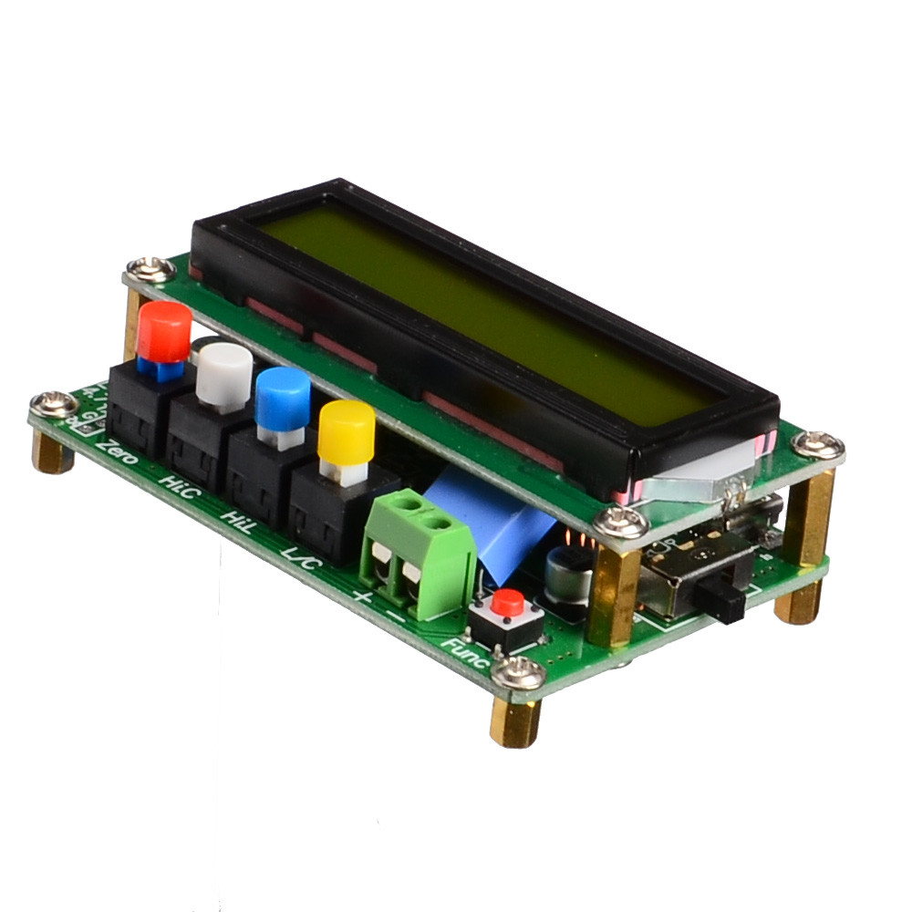 LCD Capacitance Meter Inductance Table Tester LC Meter Frequency Test Clip