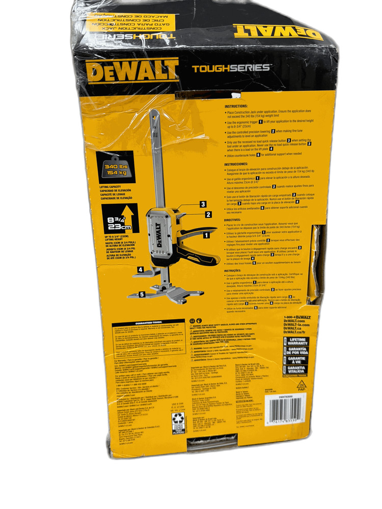 DEWALT Toughseries Construction Jack Set (1-Piece)