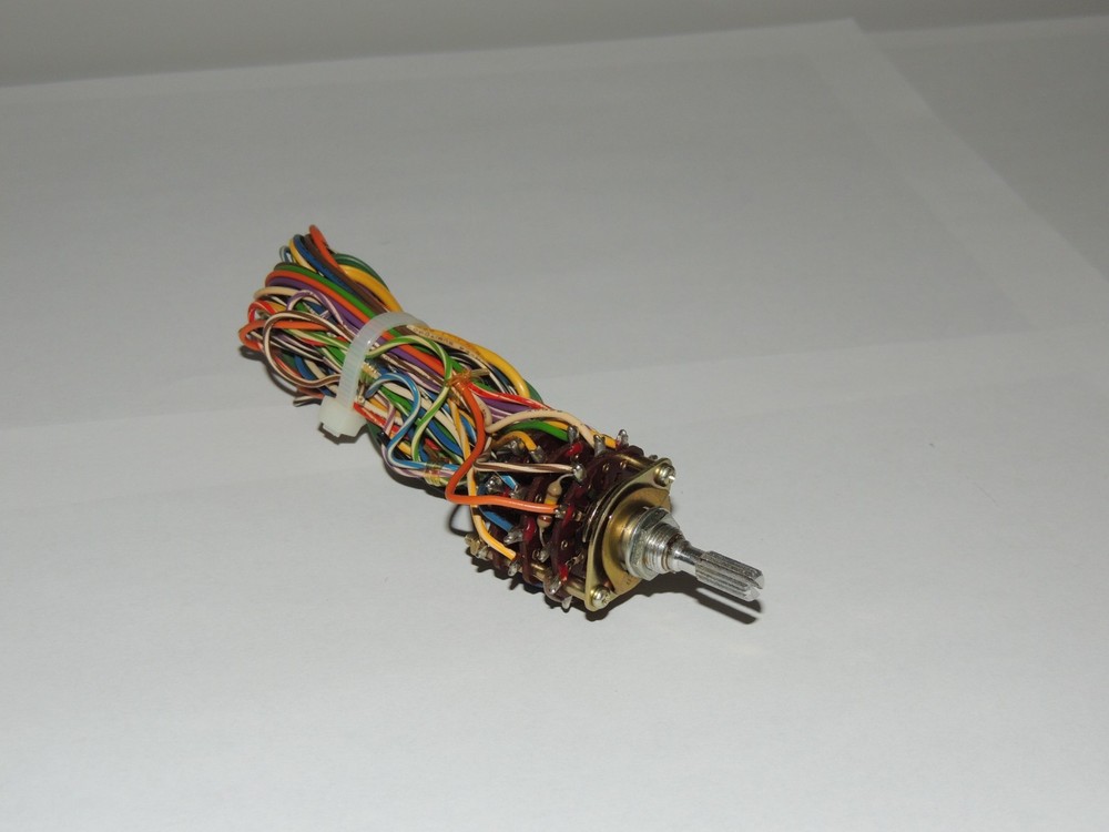 Pioneer TX-8100 3 Step Rotary Function Switch & Full Wire ASC-037-B