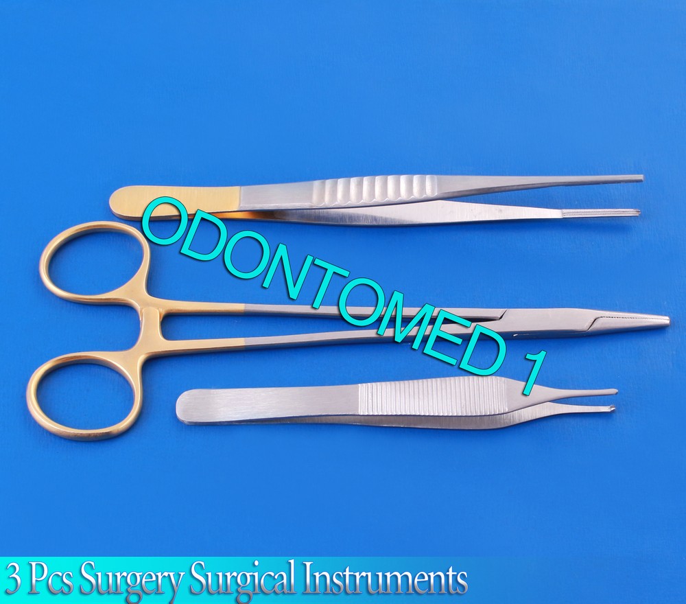 3 Pcs Surgery Surgical Instruments Set DS-661