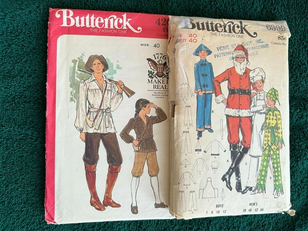 Butterick Patterns (W) ~ All Patterns are Size 40 ~ ~ ~ ~ ~ Listing 9024