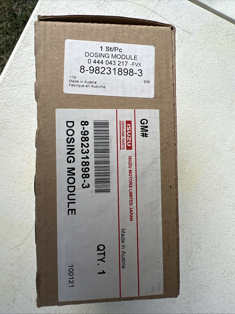 Isuzu Def Dosing Module