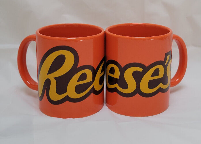 2 Reese's Coffee Tea Hot Chocolate Mugs - Cups Regular Size