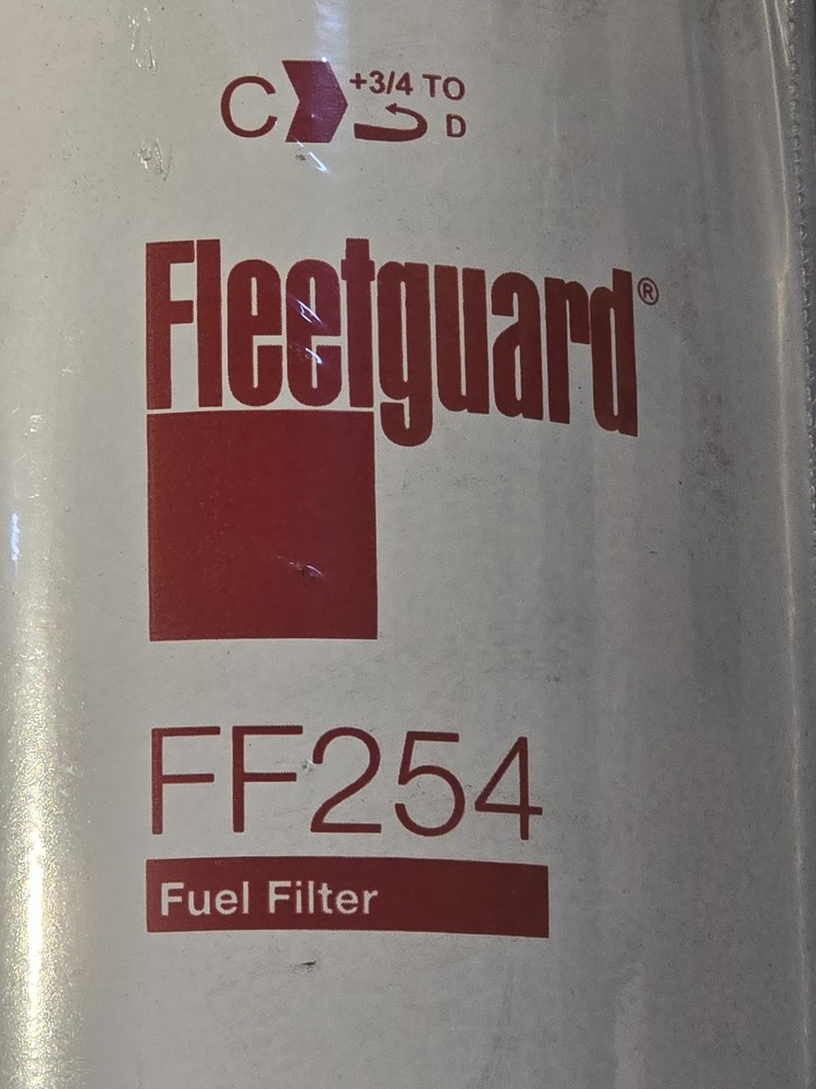 New Genuine Fleetguard FF254 Fuel Filter