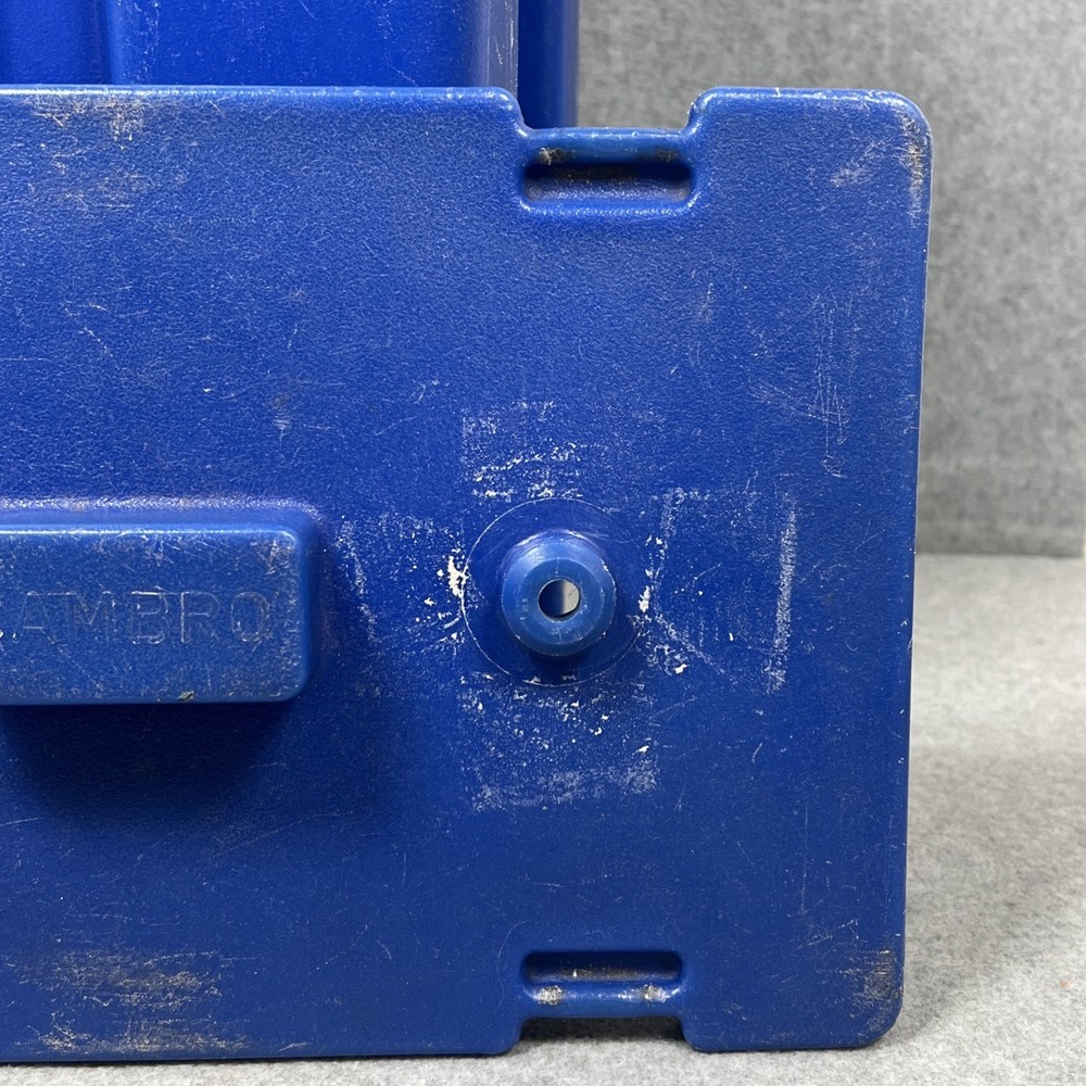 Cambro drinking/beverage container 250LCD - Blue - Drinking Water - No vent cap