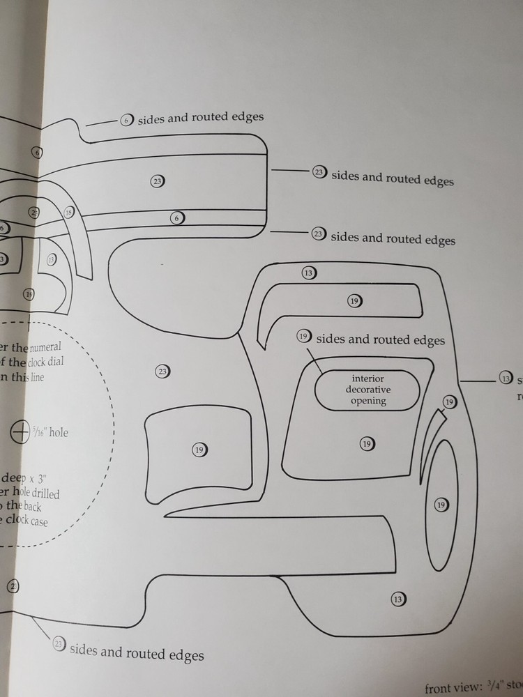 Vintage Cherry Tree Woodworking pattern