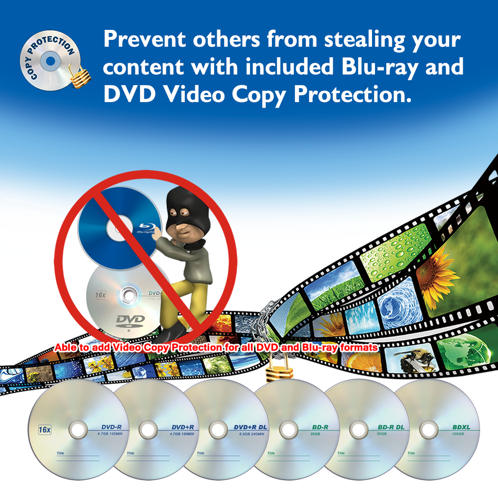 SharkBluCP 1 Target Blu-ray BDXL DVD CD Disc Duplicator with USB 3.0 + 2 TB HDD