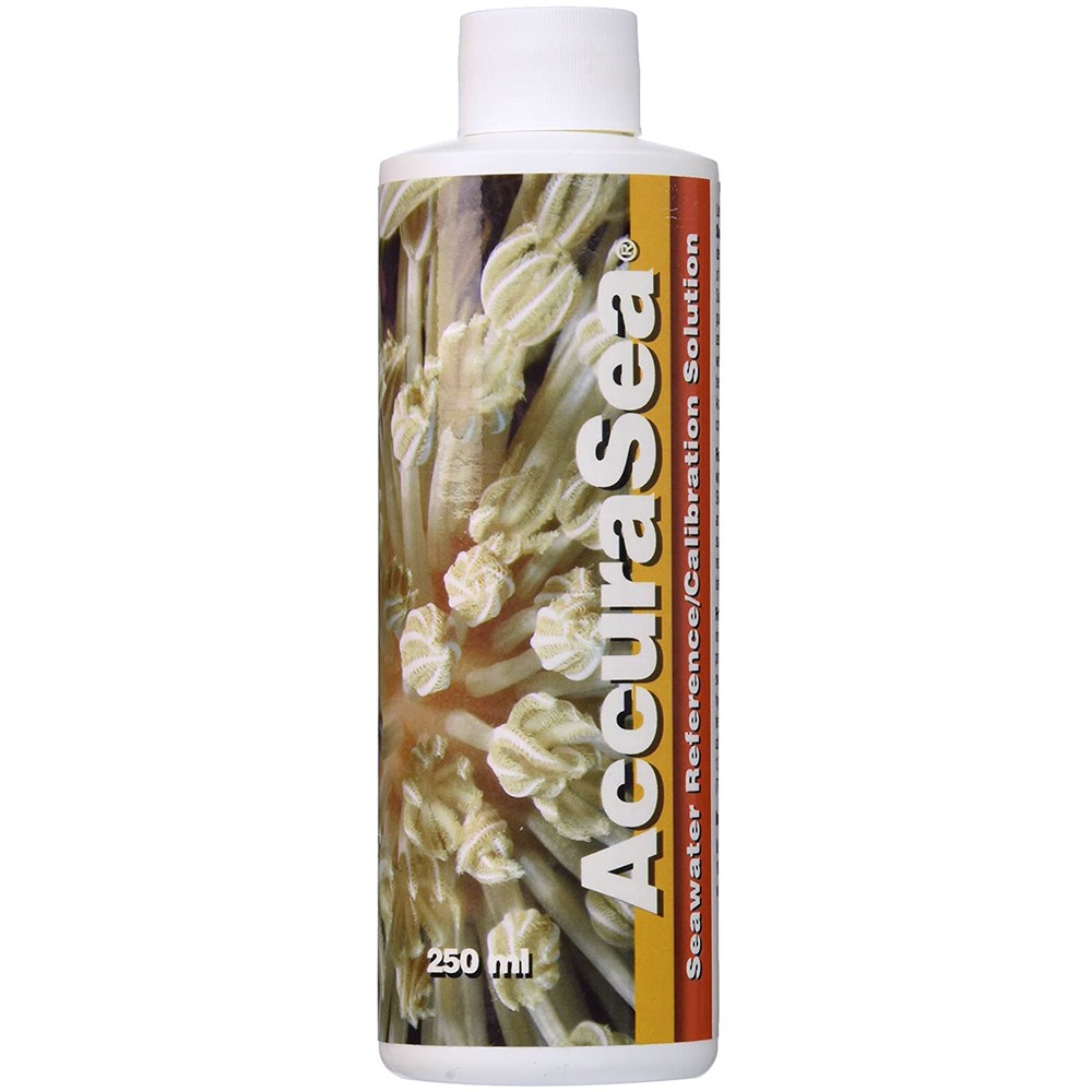 Two Little Fishies AccuraSea 250mL Seawater Reference & Calibration Solution
