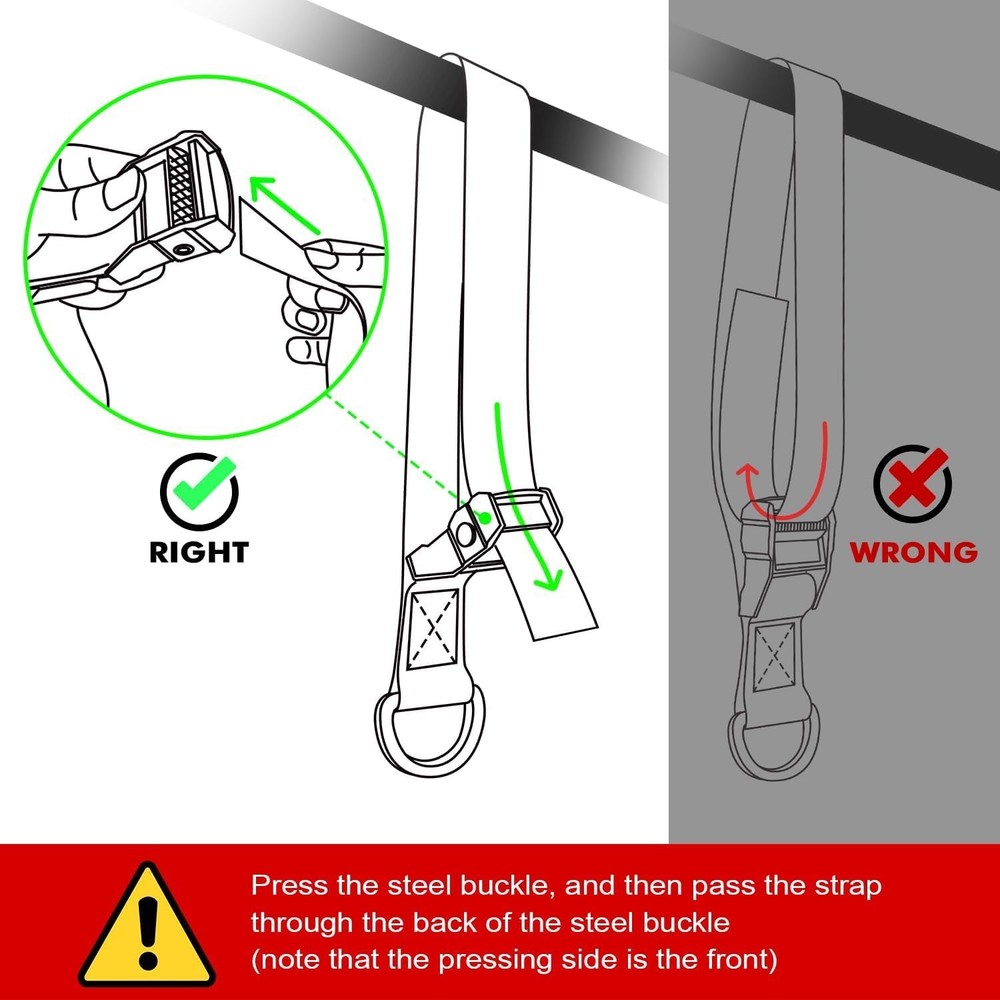HPYGN Pull Up Assistance Bands, Heavy Duty Pull Up Bands, Height Adjustable S...