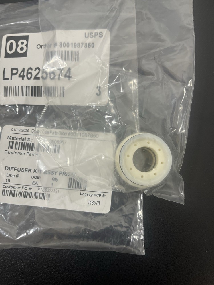 Coca-Cola Parts Control 148578 DIFFUSER,KIT,ASSY,PRISM