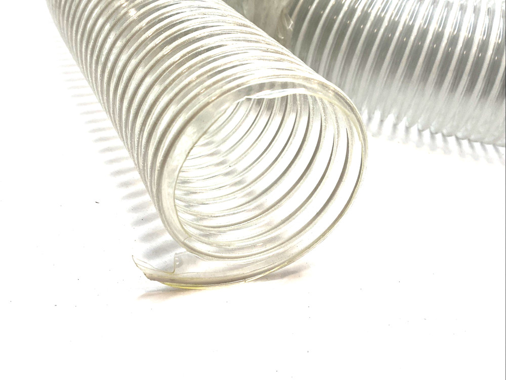 Vacuum Ducting 3" Clear Hose Flexible 22' FT