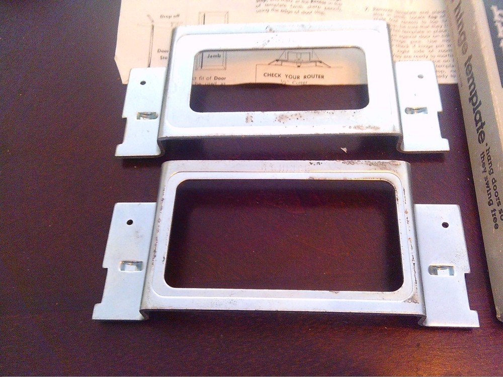 Craftsman Butt Hinge Template 9-2575