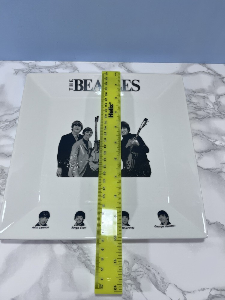 Vintage - The Beatles Square Plate