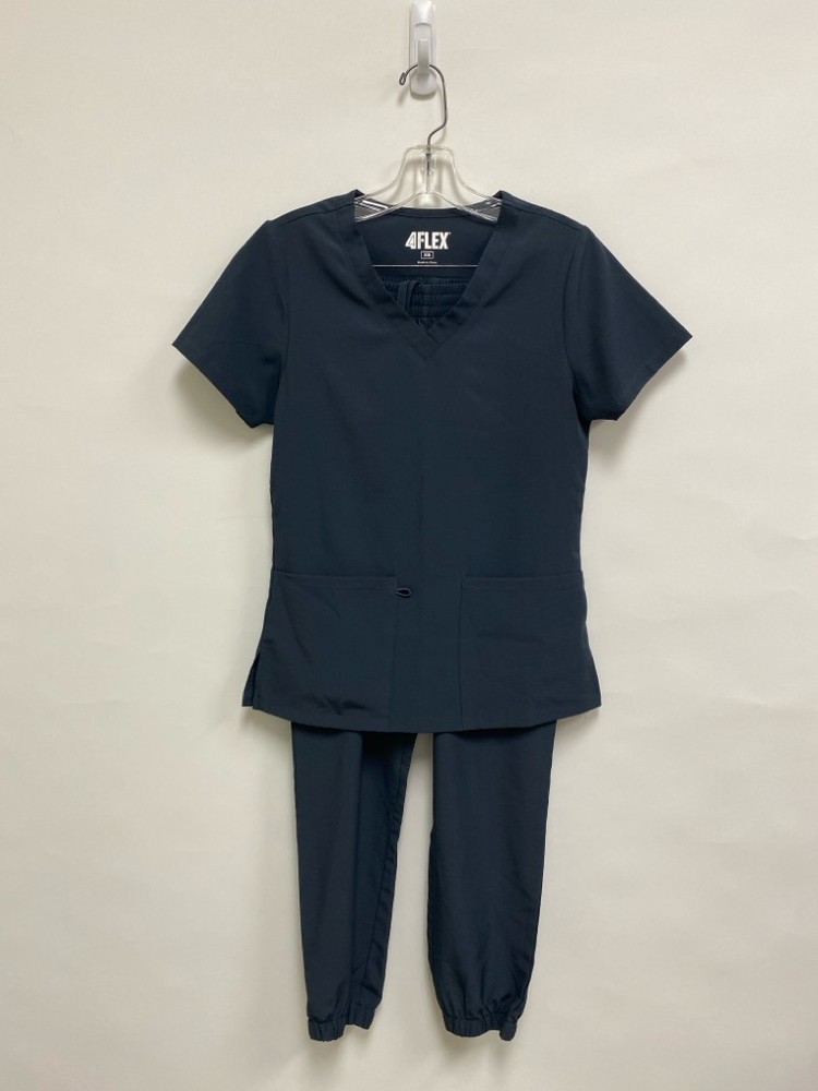 Size XS Dark Gray V Neck Uniform 2pc
