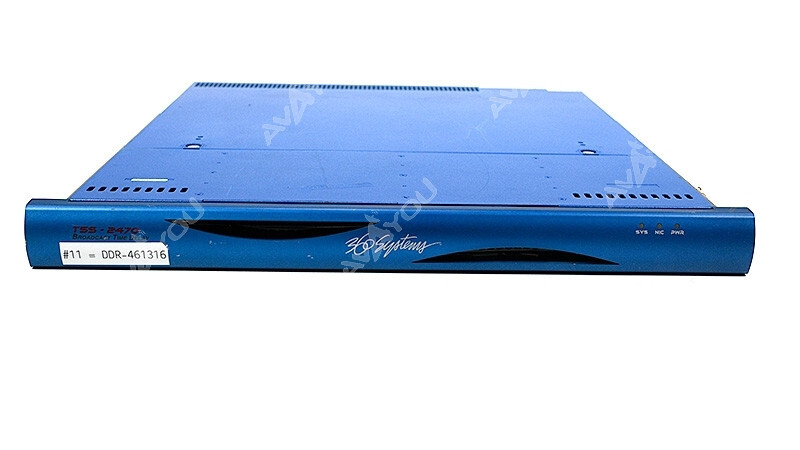 360 Systems TSS-2470 Broadcast Network Video Time Delay Server v5.08