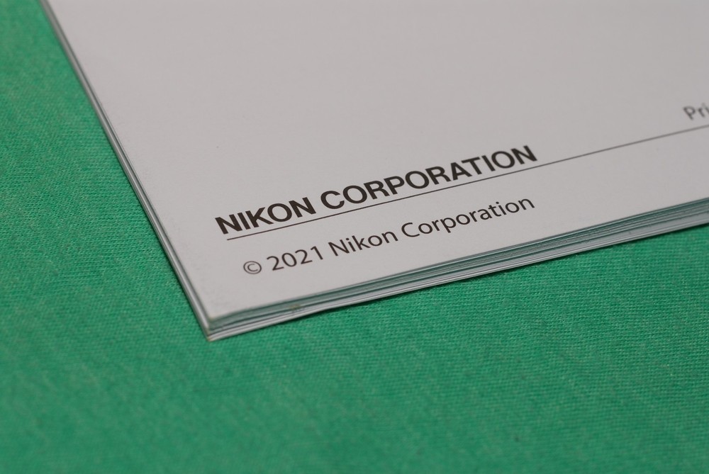 Nikon Zfc User's Manual