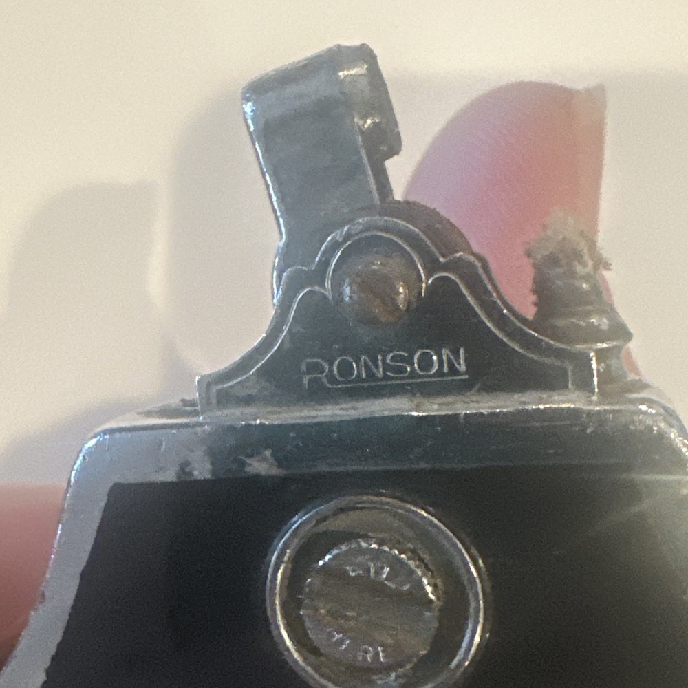 1940s Ronson Master case Cigarette Lighter Case Combo Vintage