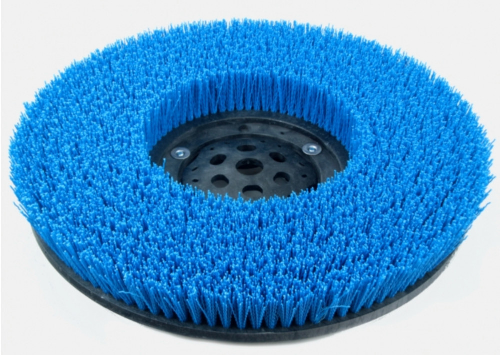 BRUSH, DISK 16' .028 POLY W/PLATE