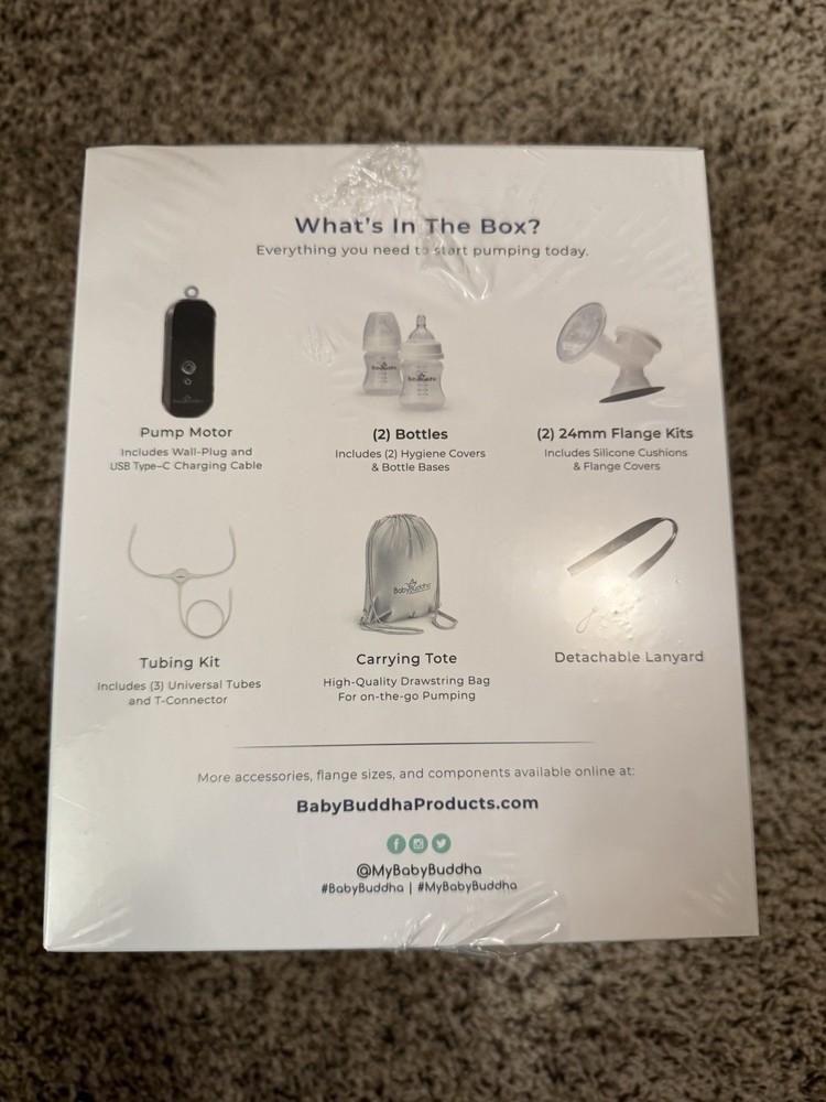 Baby Buddha Double Electric Breast Pump, Version 1