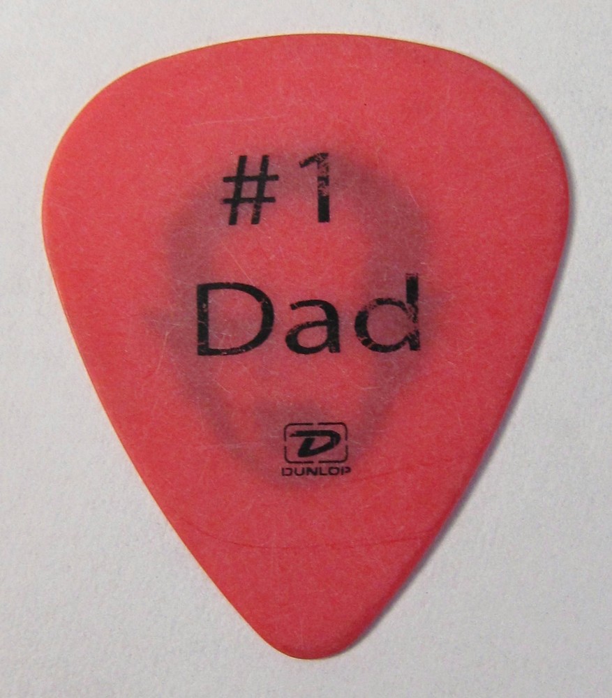 FOO FIGHTERS Chris Shiflett #1 DAD Guitar Pick