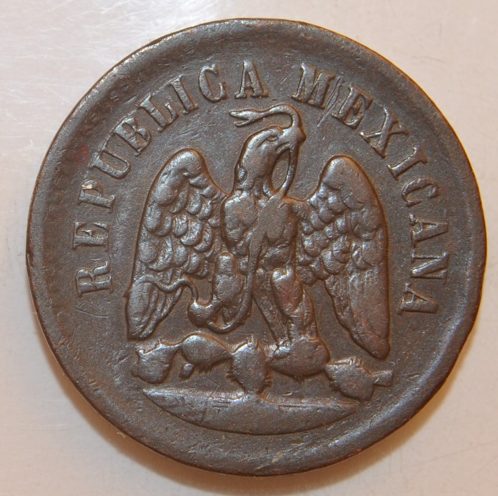 1892 MO  Mexico 1 Centavo