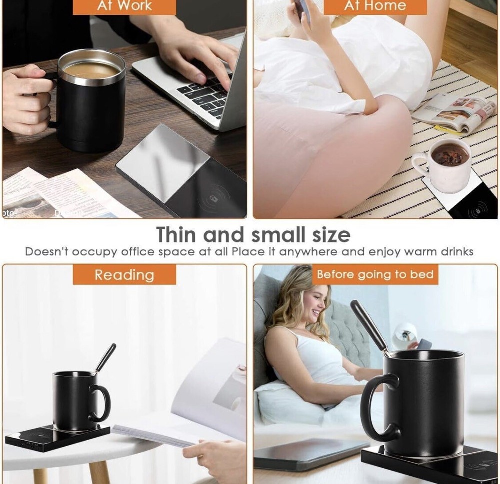 2 In 1 Coffee Cup Warmer And Phone Charge