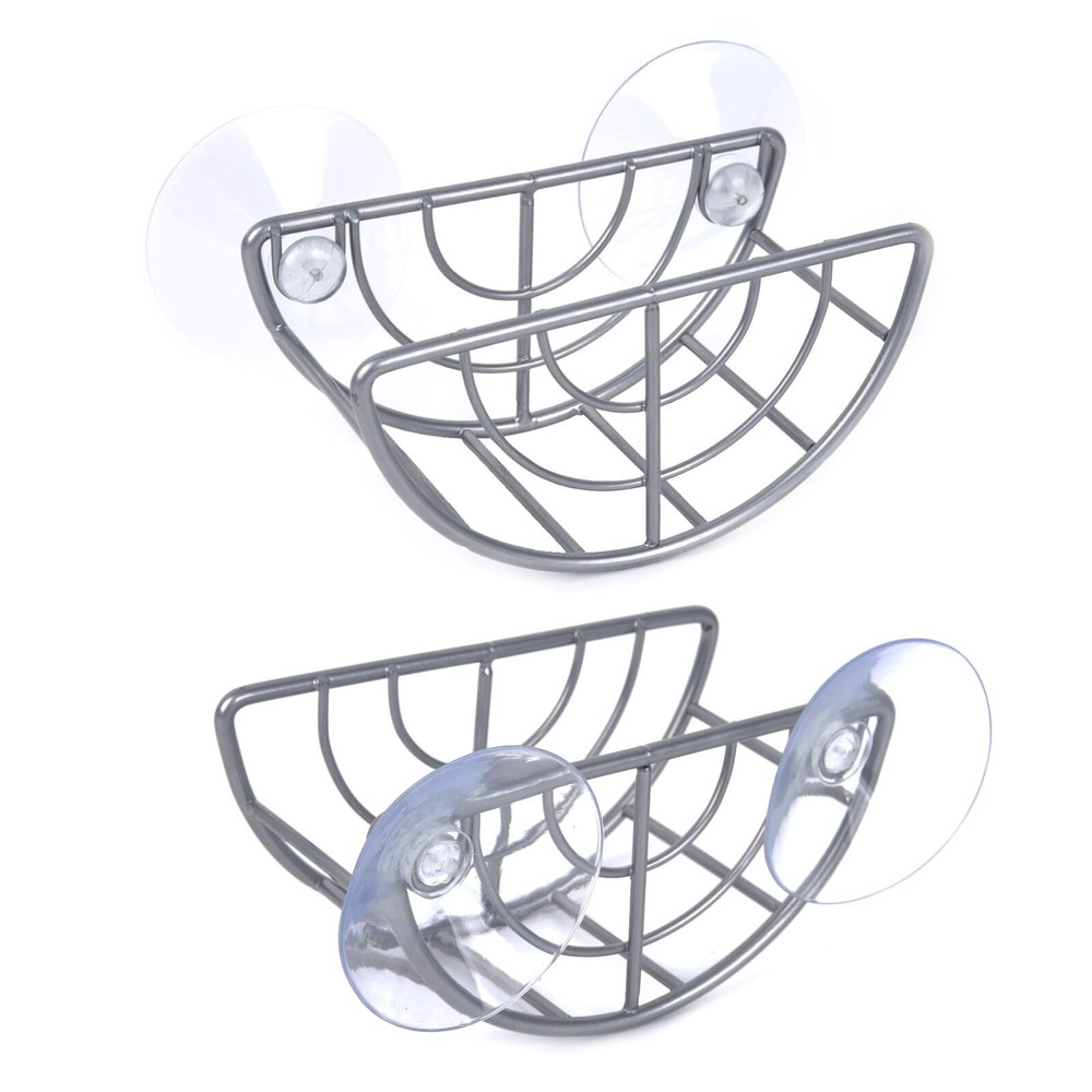 Kitchen Sink Suction Holder Suction Cup Sponge Holder Sponge Caddy - Suction ...