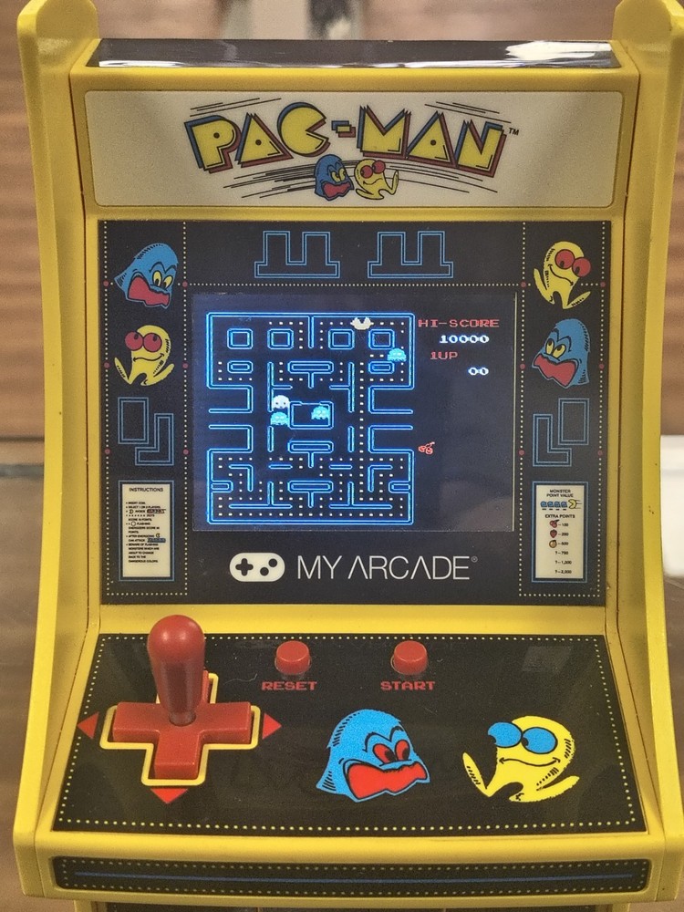 My Arcade Pac-Man Mini Arcade Used FREE SHIPPING