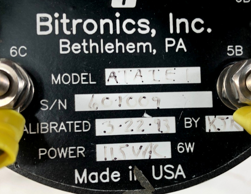 Bitronics ATAIE1 Three Phase Volt Meter 115VAC
