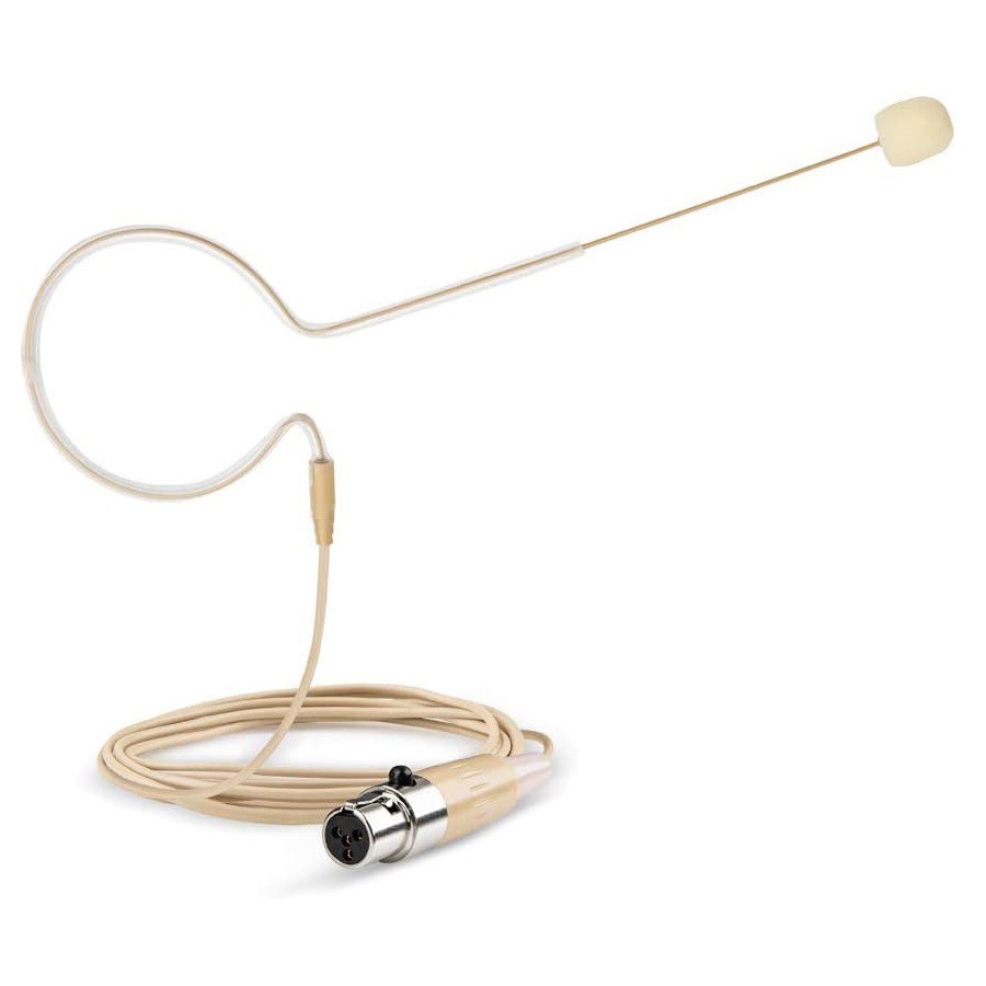 Single Ear Headset Microphone Compatible with Shure Wireless System w 1.2m Cable