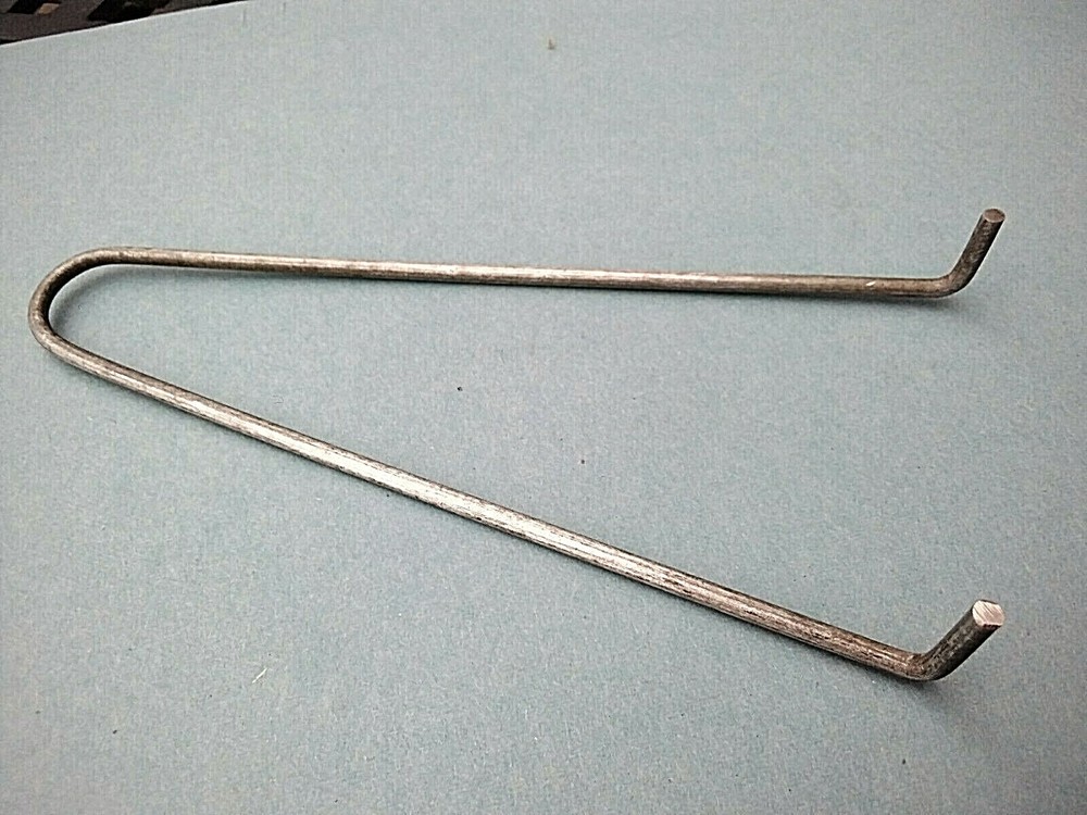VINTAGE V W split screen hubcap puller spring steel galvanized fits a 3.5mm hole