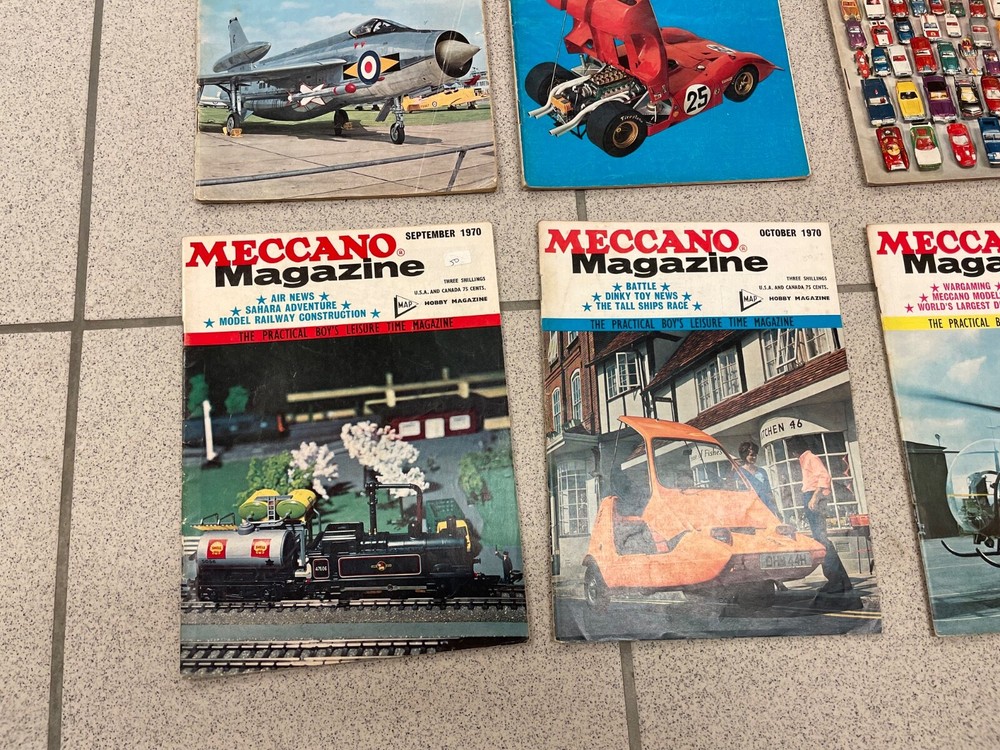 MECCANO Magazines - Complete Year for 1970
