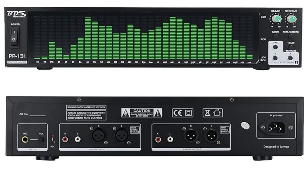BDS PP-131 / PP-31 Digital Audio Spectrum Analyzer Display VU Meter 31-Segment #