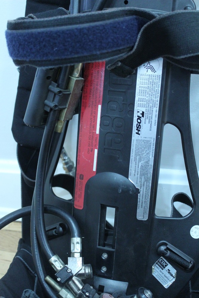 DRAGER SCBA PSS 100 FIREFIGHTER AIR SYSTEM working condition