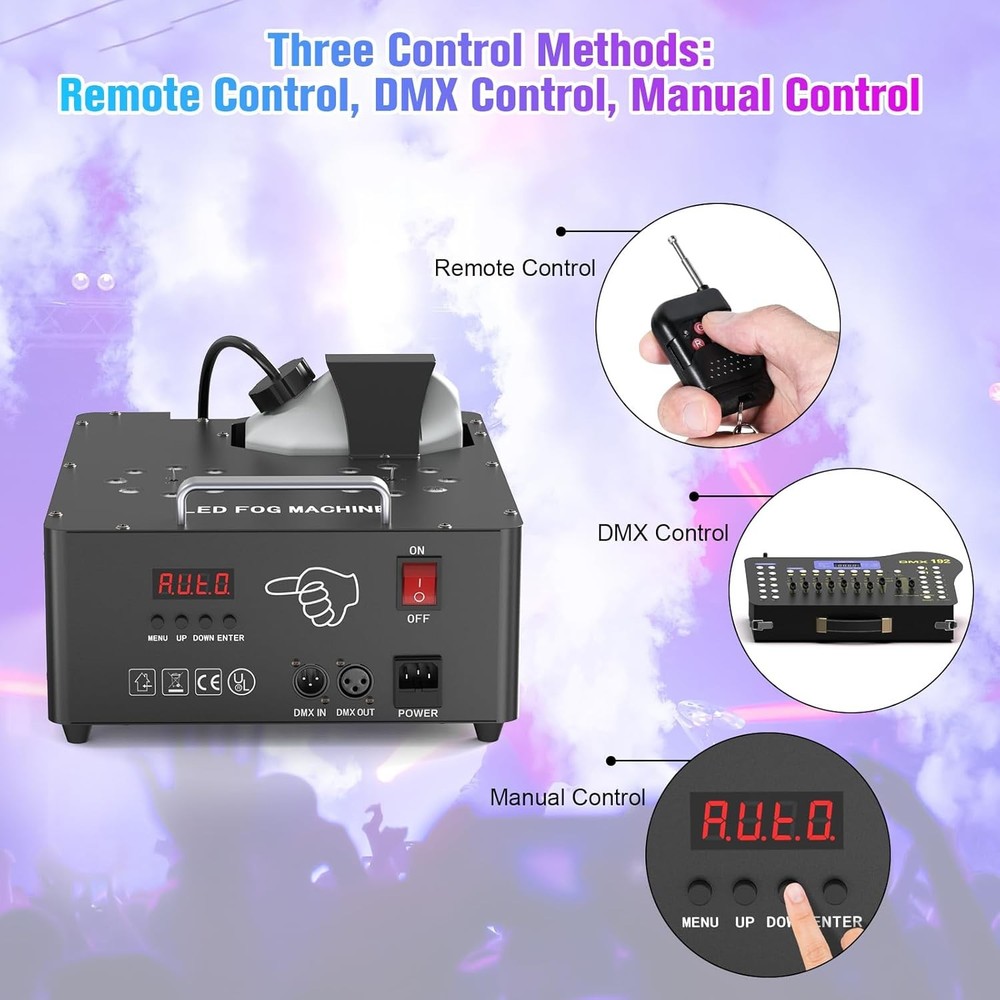 Fog Machine RGB LED Stage Smoke