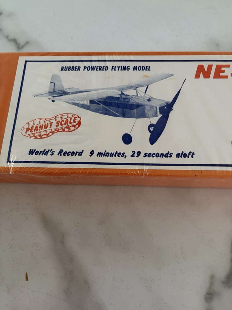 Peck Polymers Nesmith Cougar 13 inch Span Peanut Scale Rubber Powered Flying Mod