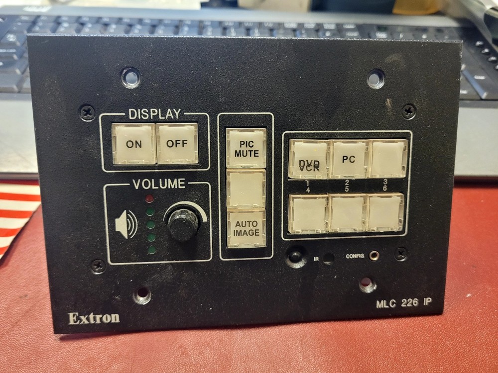 USED WORKING Extron MLC 226 IP MediaLink Controller (C1-4B)