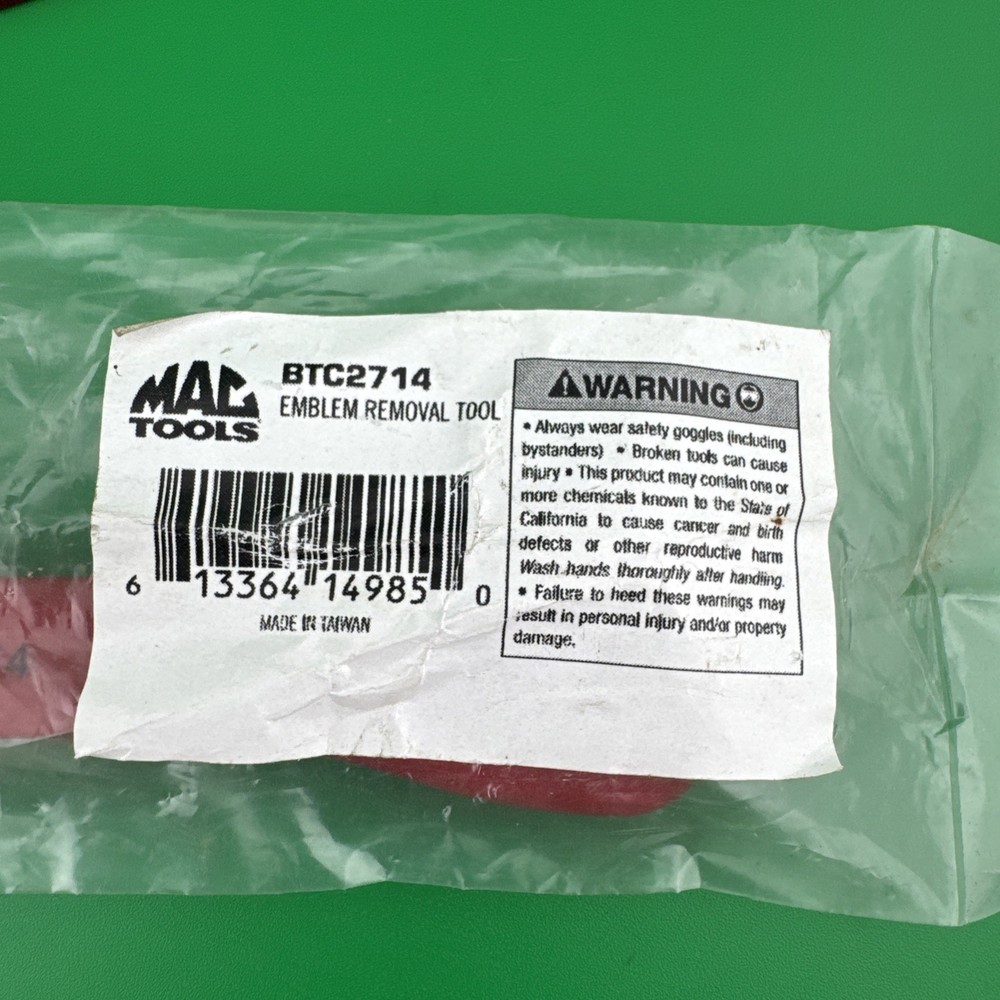 Mac Tools BTC2714 Emblem Remover
