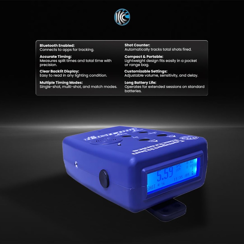 ProTimerBT Shot Timer Blue, One Size, CEI-4720