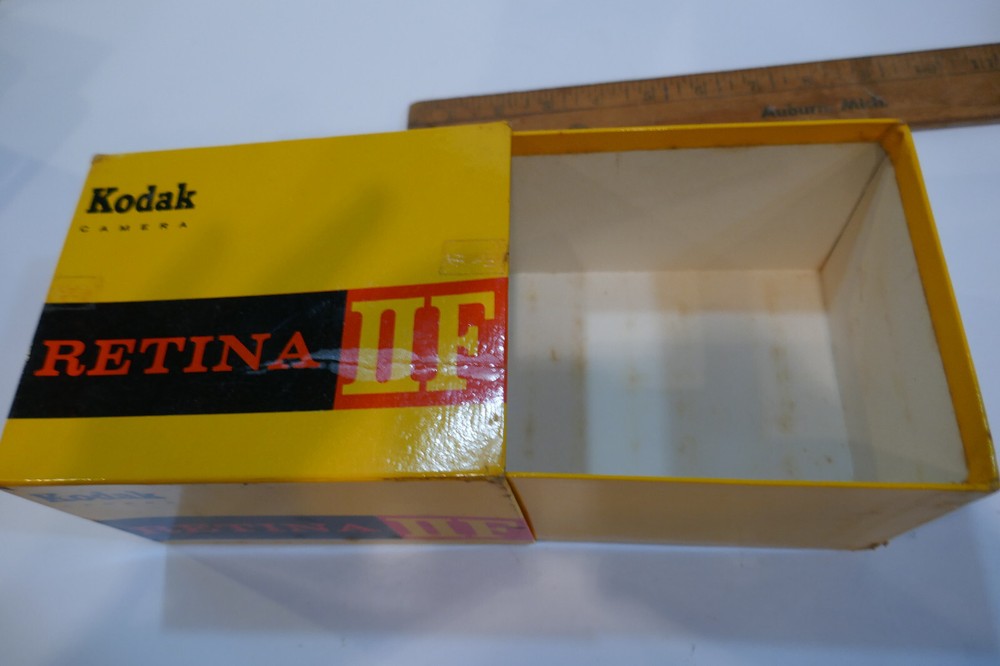 Vintage Kodak Retina II Camera Box EMPTY BOX ONLY Nice Condition