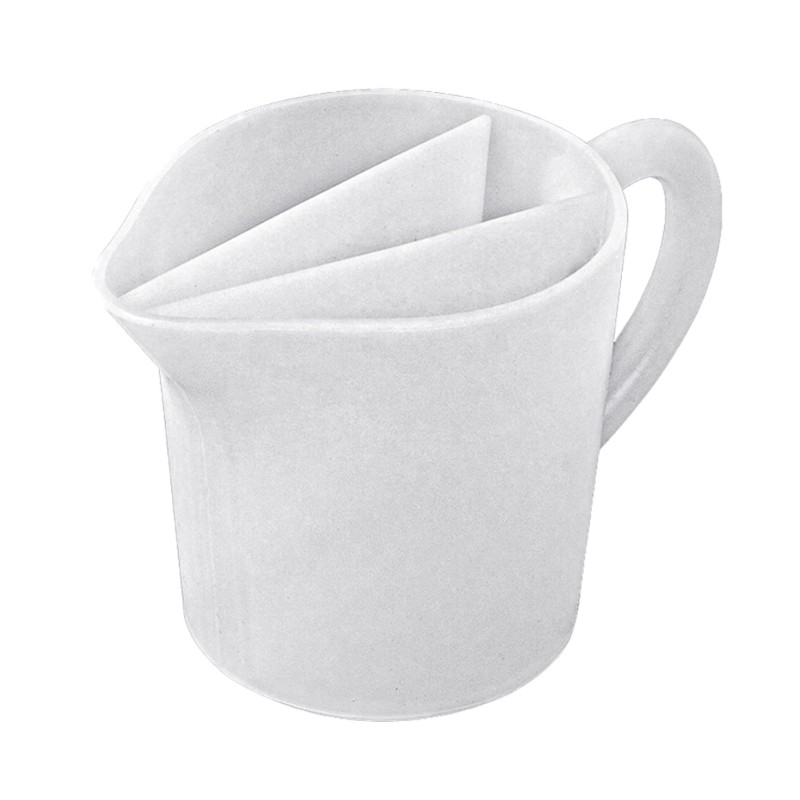 Flexible Silicone Pouring Cup 500ML Craft Mixing Container Silicone Texture