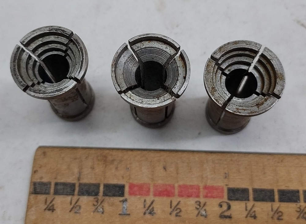 3 - Case Trimmer Collet #1, #3, #4 Reloading Equipment Tool
