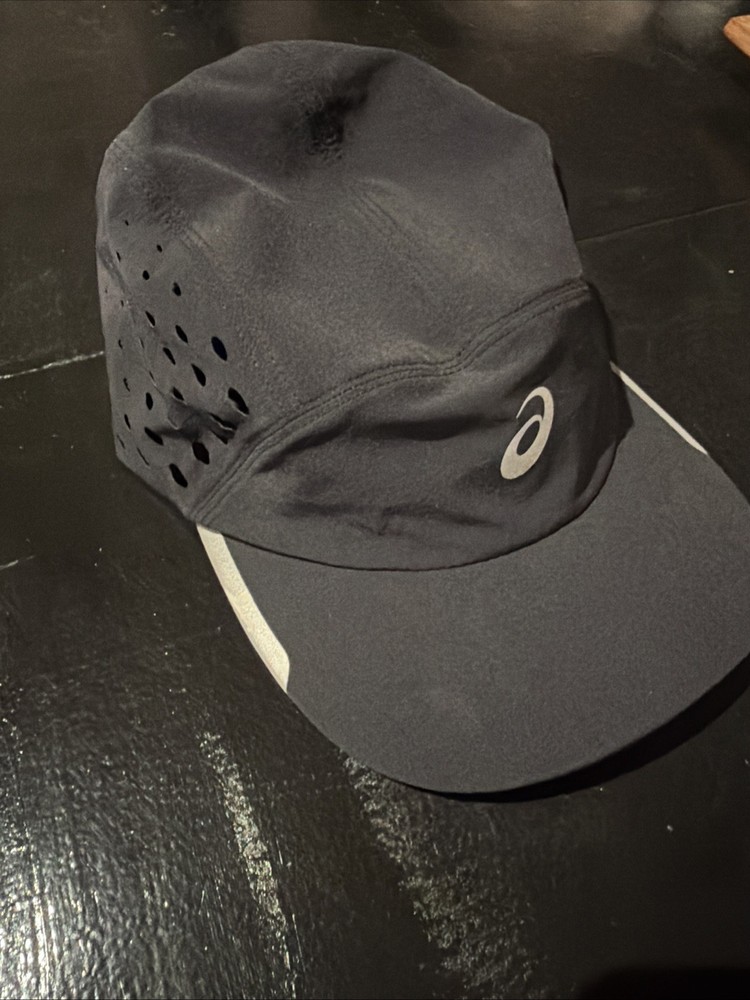 ASICS PERFORMANCE RUNNING CAP Black Size: M/L Men