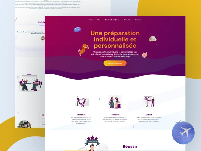 1 Page Website Design – Custom WordPress, SEO, Domain, Email, Hosting Included