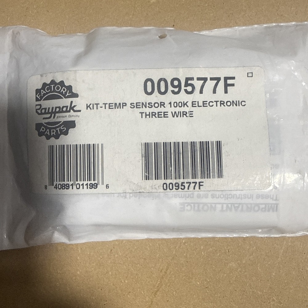 raypak pool heater parts Temp Sensor Kit 100k Electronic 3 Wire