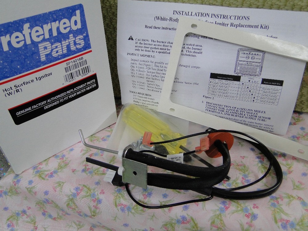 Rheem, Water Heater, Igniter Kit SP14218B